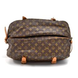 Pre Owned Louis Vuitton Monogram Canvas Saumur 43 Bag