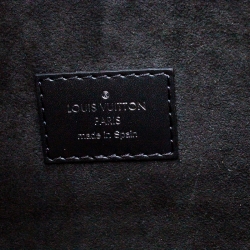 Louis Vuitton Black Epi Leather Neverfull MM Bag