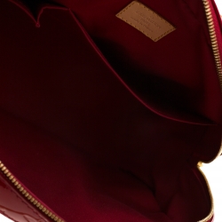 Pre Owned Louis Vuitton Pomme D’amour Vernis Summit Drive Bag