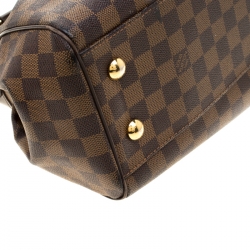 Pre Owned Louis Vuitton Damier Ebene Canvas Trevi PM Bag