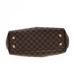 Pre Owned Louis Vuitton Damier Ebene Canvas Trevi PM Bag