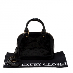 Pre Owned حقيبة لوي فيتون ألما فيرنيه روز فيلور مونوغرام BB