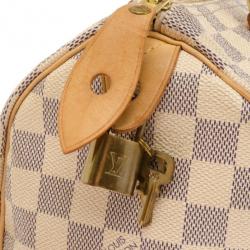 مملوكة مسبقًا Louis Vuitton Damier Azur Speedy 25