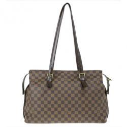 Pre Owned حقيبة لوي فيتون كانفاس داميير أيبين تشيلسي