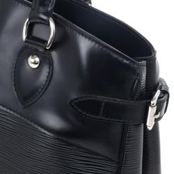 Pre Owned حقيبة لوي فيتون بيسي جلد أيبي GM