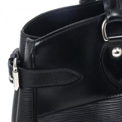 Pre Owned حقيبة لوي فيتون بيسي جلد أيبي GM