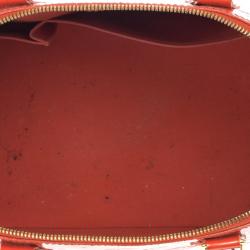 مملوكة مسبقًا Louis Vuitton Orange Sunset Monogram Vernis Alma GM 