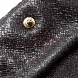 Louis Vuitton Damier Ebene Canvas Sarah Flap Wallet