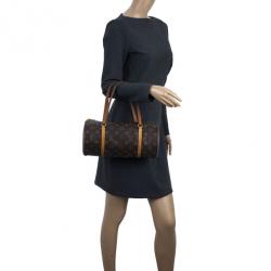 Pre Owned Louis Vuitton Monogram Canvas Papillon 30 Handbag