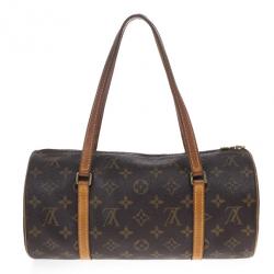 Pre Owned Louis Vuitton Monogram Canvas Papillon 30 Handbag