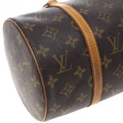 Pre Owned Louis Vuitton Monogram Canvas Papillon 30 Handbag