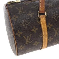 Pre Owned Louis Vuitton Monogram Canvas Papillon 30 Handbag