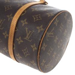 Pre Owned Louis Vuitton Monogram Canvas Papillon 30 Handbag