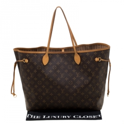 Louis Vuitton Monogram Canvas Neverfull GM Bag
