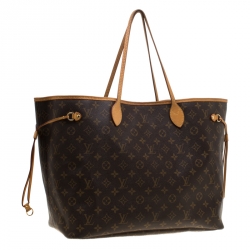 Louis Vuitton Monogram Canvas Neverfull GM Bag