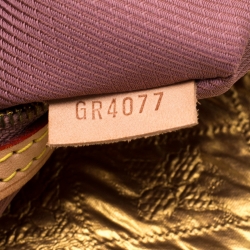 مملوكة مسبقًا Louis Vuitton Gold Monogram Cowhide Leather Limelight Clutch GM