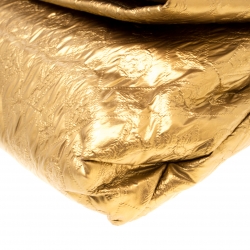 مملوكة مسبقًا Louis Vuitton Gold Monogram Cowhide Leather Limelight Clutch GM