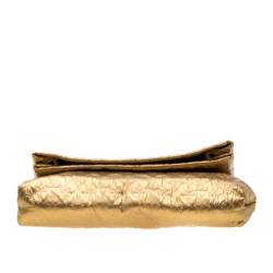 مملوكة مسبقًا Louis Vuitton Gold Monogram Cowhide Leather Limelight Clutch GM