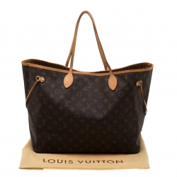 Pre Owned Louis Vuitton Monogram Canvas Neverfull GM Bag
