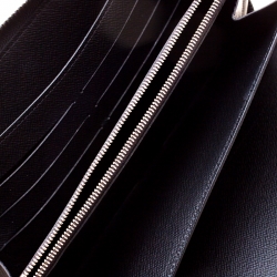 Pre Owned مفكرة لوي فيتون زيبي سوبريم جلد أيبي سوداء