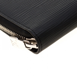 Pre Owned مفكرة لوي فيتون زيبي سوبريم جلد أيبي سوداء