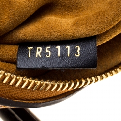 Pre Owned حقيبة لوي فيتون جلد أورفيفر W كانفاس مونوغرامي عنابي PM