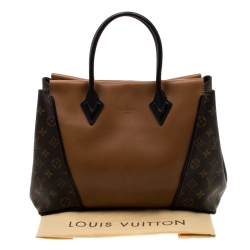 Pre Owned حقيبة لوي فيتون جلد أورفيفر W كانفاس مونوغرامي عنابي PM