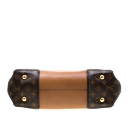 Pre Owned حقيبة لوي فيتون جلد أورفيفر W كانفاس مونوغرامي عنابي PM