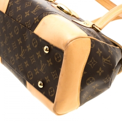 مملوكة مسبقًا حقيبة لوي فيتون بفرلي كانفاس مونوغرامية GM