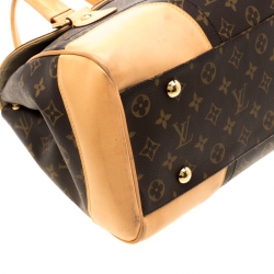 مملوكة مسبقًا حقيبة لوي فيتون بفرلي كانفاس مونوغرامية GM