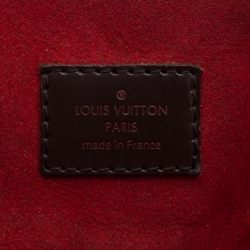 Pre Owned Louis Vuitton Damier Ebene Canvas Trevi GM Bag