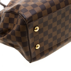 Pre Owned Louis Vuitton Damier Ebene Canvas Trevi GM Bag