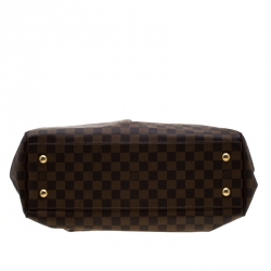 Pre Owned Louis Vuitton Damier Ebene Canvas Trevi GM Bag