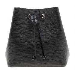 Pre Owned حقيبة لوي فيتون نيون جلد أيبي سوداء