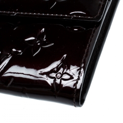 Pre Owned محفظة لوي فيتون سارة فيرنيه آمارانت مونوغرامي