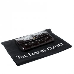 Pre Owned محفظة لوي فيتون سارة فيرنيه آمارانت مونوغرامي