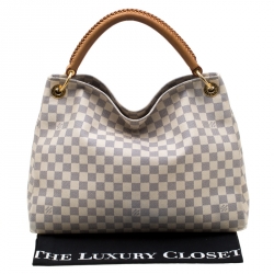مملوكة مسبقًا Louis Vuitton Damier Azur Canvas Artsy MM Bag