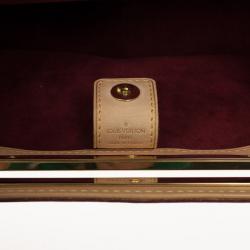 Pre Owned Louis Vuitton White Monogram Multicolor Coated Canvas 'Judy PM' Vintage Shoulder Bag