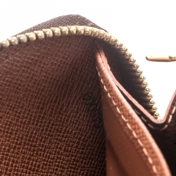 Pre Owned Louis Vuitton Monogram Canvas Limited Edition Stephen Sprouse Roses Zip Around Wallet