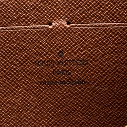 Pre Owned Louis Vuitton Monogram Canvas Limited Edition Stephen Sprouse Roses Zip Around Wallet