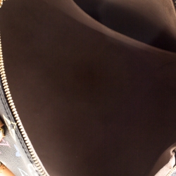 Pre Owned Louis Vuitton Black Multicolore Monogram Canvas Speedy 30 Bag