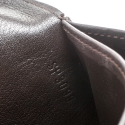 Louis Vuitton Chocolate Monogram Mahina Leather Iris Wallet