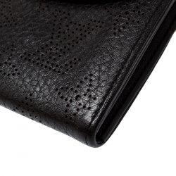 Louis Vuitton Chocolate Monogram Mahina Leather Iris Wallet