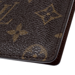Louis Vuitton Monogram Canvas Bifold Pass Card Case