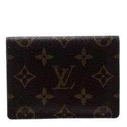 Louis Vuitton Monogram Canvas Bifold Pass Card Case
