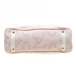 Pre Owned حقيبة لوي فيتون تاهيتيني كاباس إصدار محدود بنفسجية PM