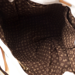 مملوكة مسبقًا Louis Vuitton Blue Toile Globe Shopper Cabas Limited Edition MM Bag