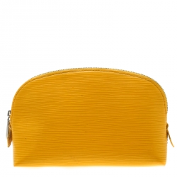 Pre Owned حقيبة مكياج صغيرة لوي فيتون جلد أيبي سيترون 