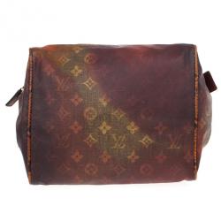 مملوكة مسبقًا Louis Vuitton Limited Edition Richard Prince Red Monogram Mancrazy Jokes Bag