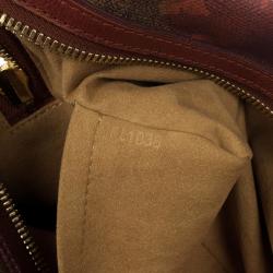 مملوكة مسبقًا Louis Vuitton Limited Edition Richard Prince Red Monogram Mancrazy Jokes Bag